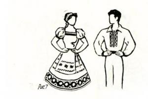 Ходы и движения белорусского танца
