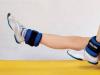 Leg weights (76 photos): advantages and features of use