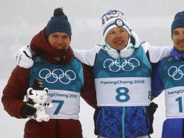 Riigi uhkus: Venemaa suusatajad võitsid kaheksa olümpiamedalit Venemaa murdmaasuusatamise koondis